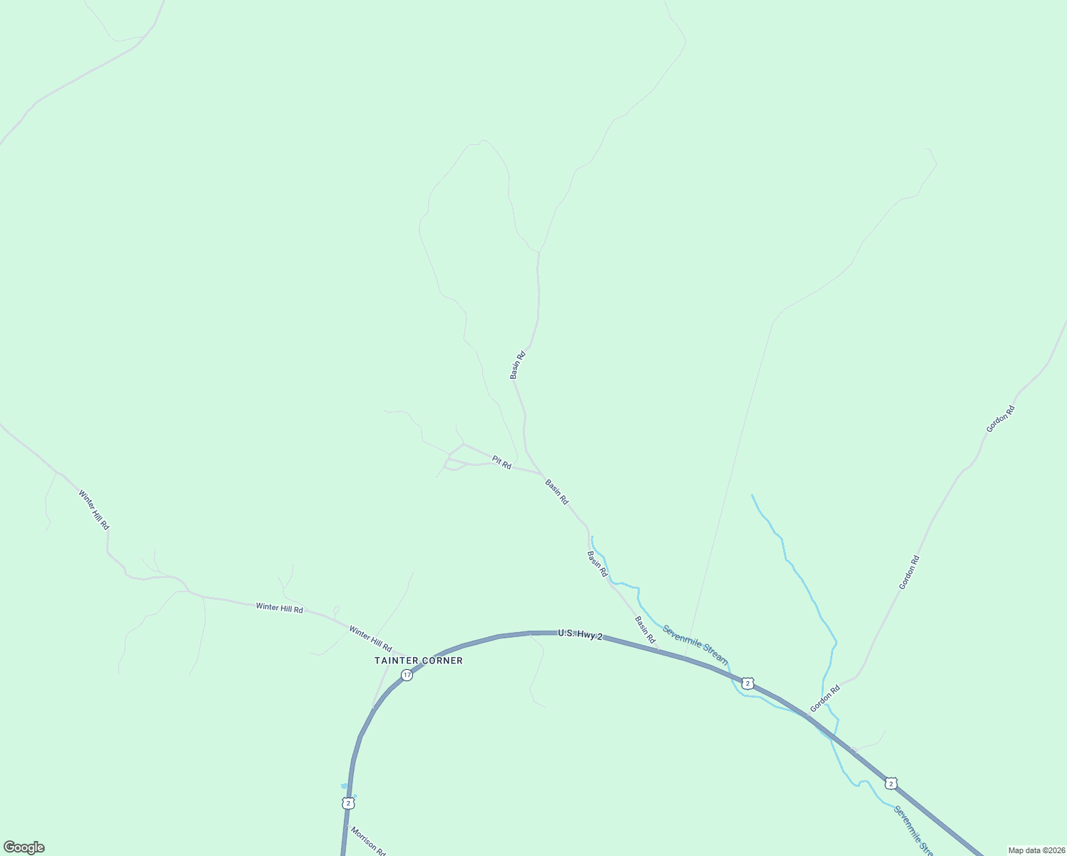 map of restaurants, bars, coffee shops, grocery stores, and more near Basin Road in Wilton