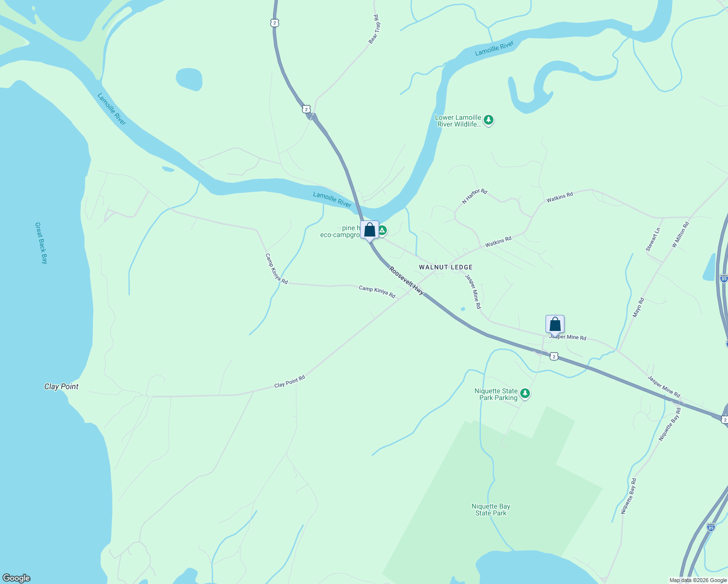 map of restaurants, bars, coffee shops, grocery stores, and more near 153 Camp Kiniya Road in Colchester