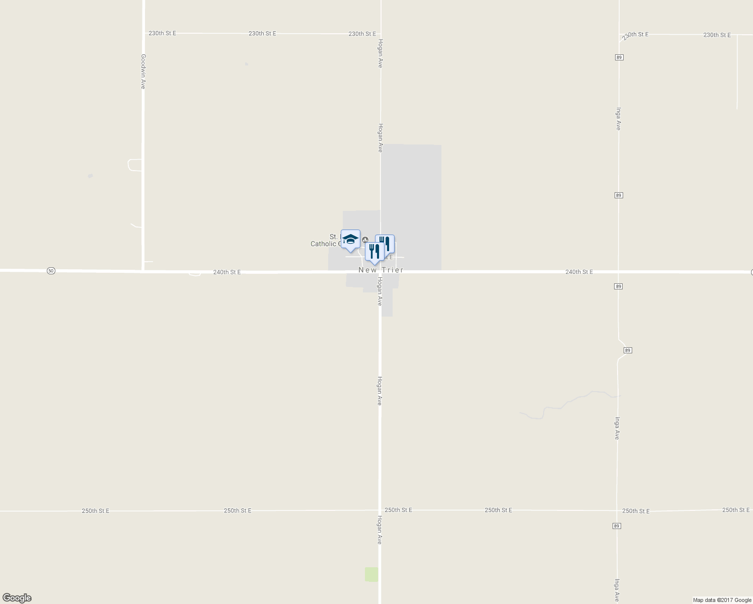 map of restaurants, bars, coffee shops, grocery stores, and more near 24179 Hogan Avenue in Hampton
