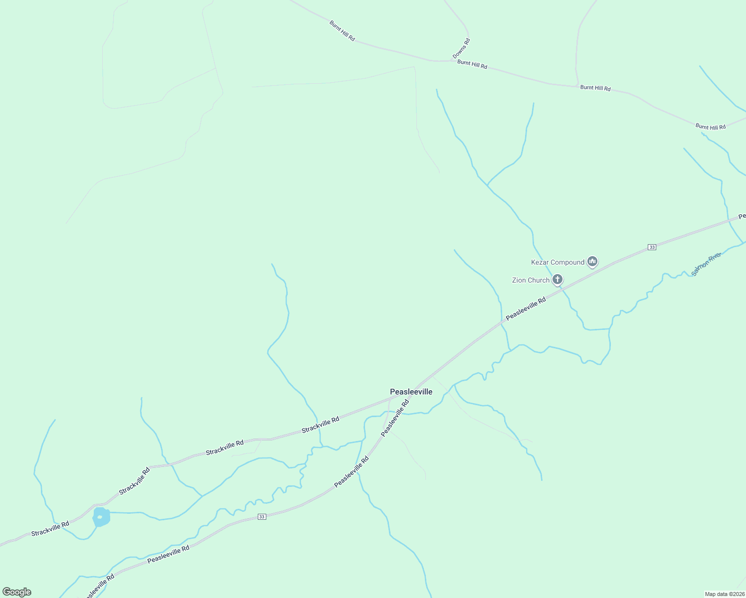map of restaurants, bars, coffee shops, grocery stores, and more near 6 Strackville Road in Clinton
