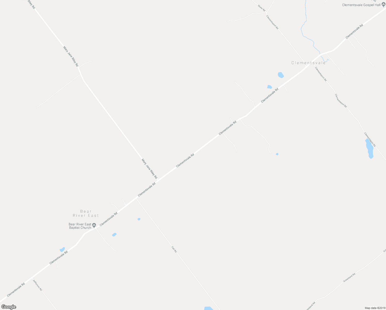 map of restaurants, bars, coffee shops, grocery stores, and more near 3040 Clementsvale Road in Bear River