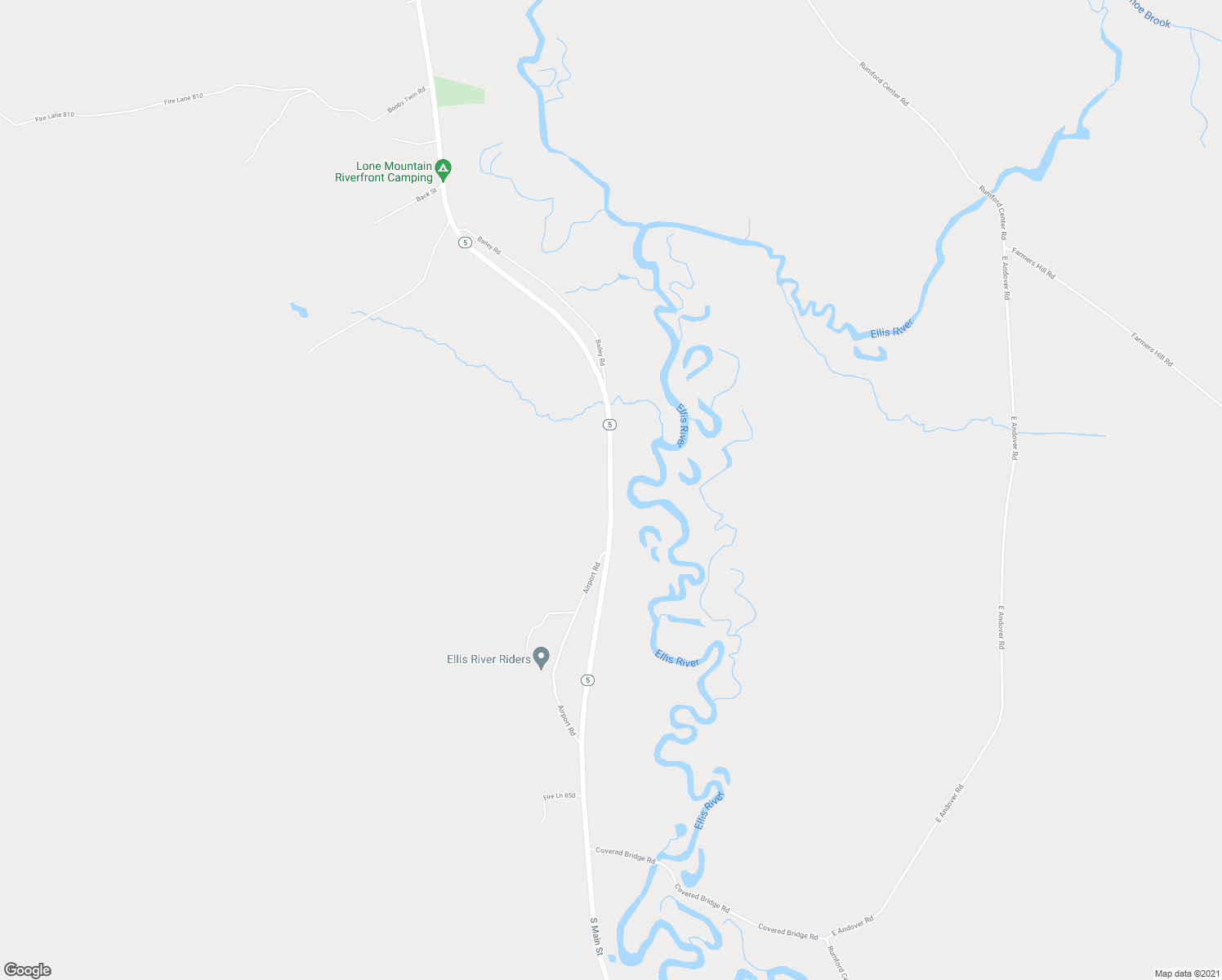 map of restaurants, bars, coffee shops, grocery stores, and more near South Main Street in Andover