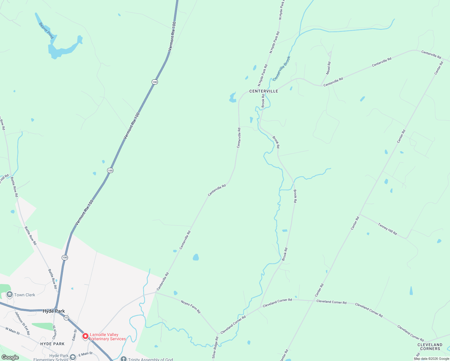 map of restaurants, bars, coffee shops, grocery stores, and more near 1595 Centerville Road in Hyde Park