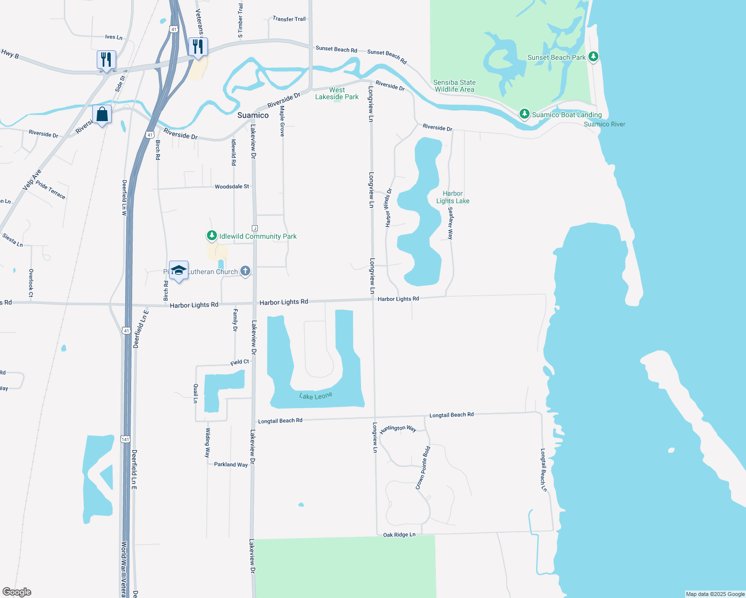 Longview Lane, Suamico WI Walk Score