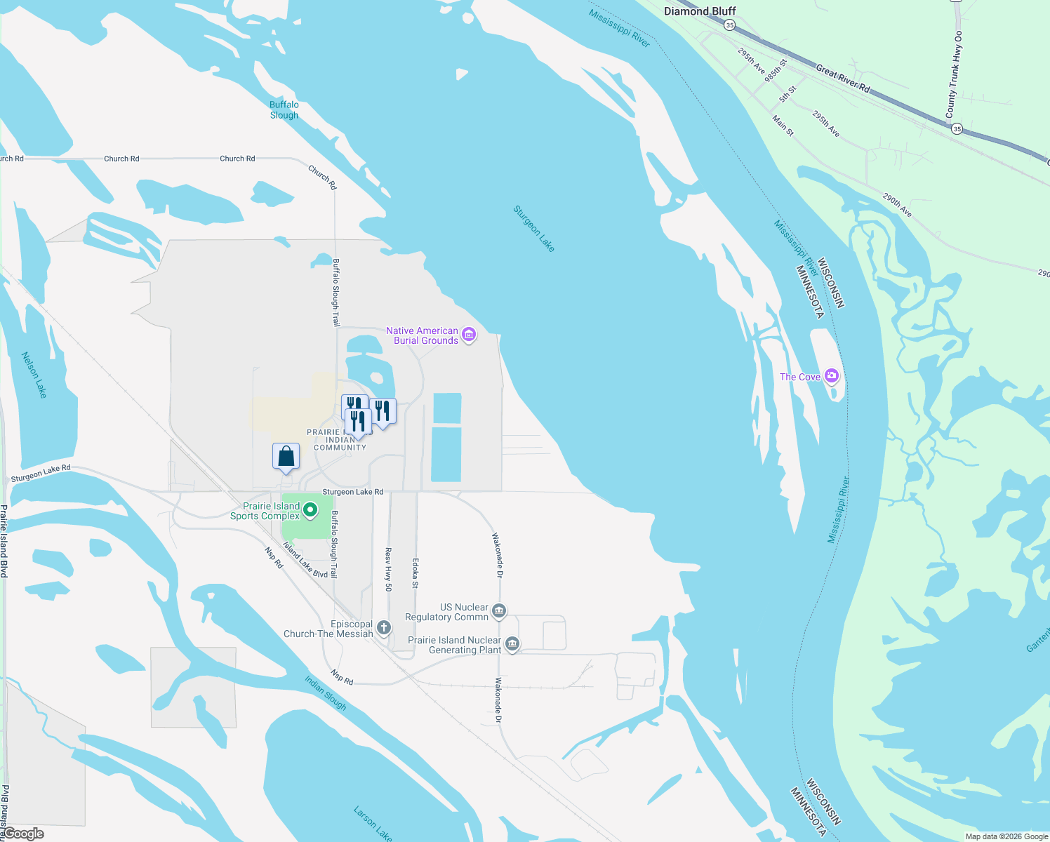 map of restaurants, bars, coffee shops, grocery stores, and more near 2121 Frazier Street in Welch