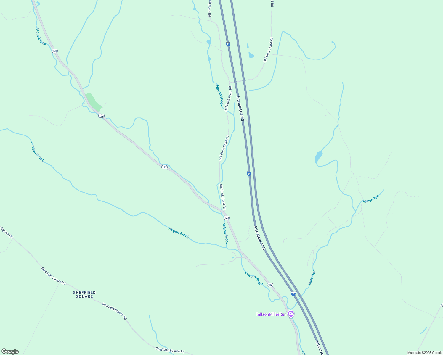 map of restaurants, bars, coffee shops, grocery stores, and more near 254 Old Duck Pond Road in Sheffield