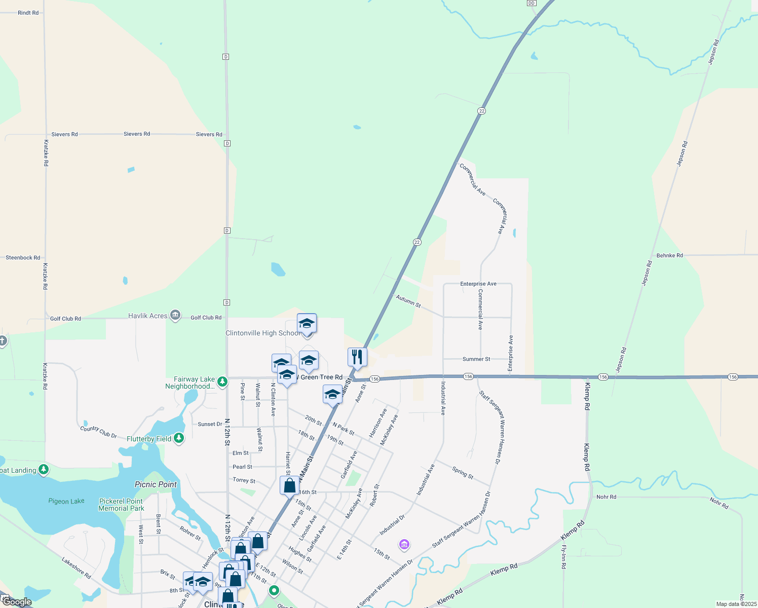 N11023 Wisconsin 22, Clintonville WI Walk Score