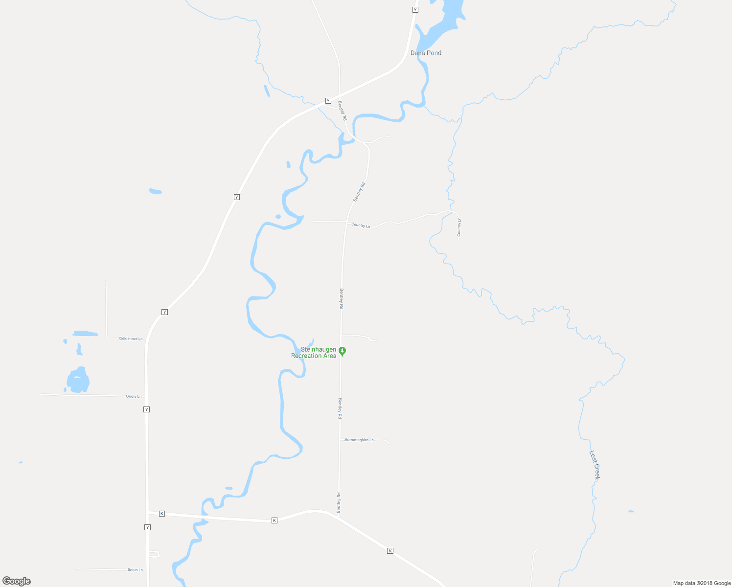 map of restaurants, bars, coffee shops, grocery stores, and more near 3625 Bentley Road in Custer