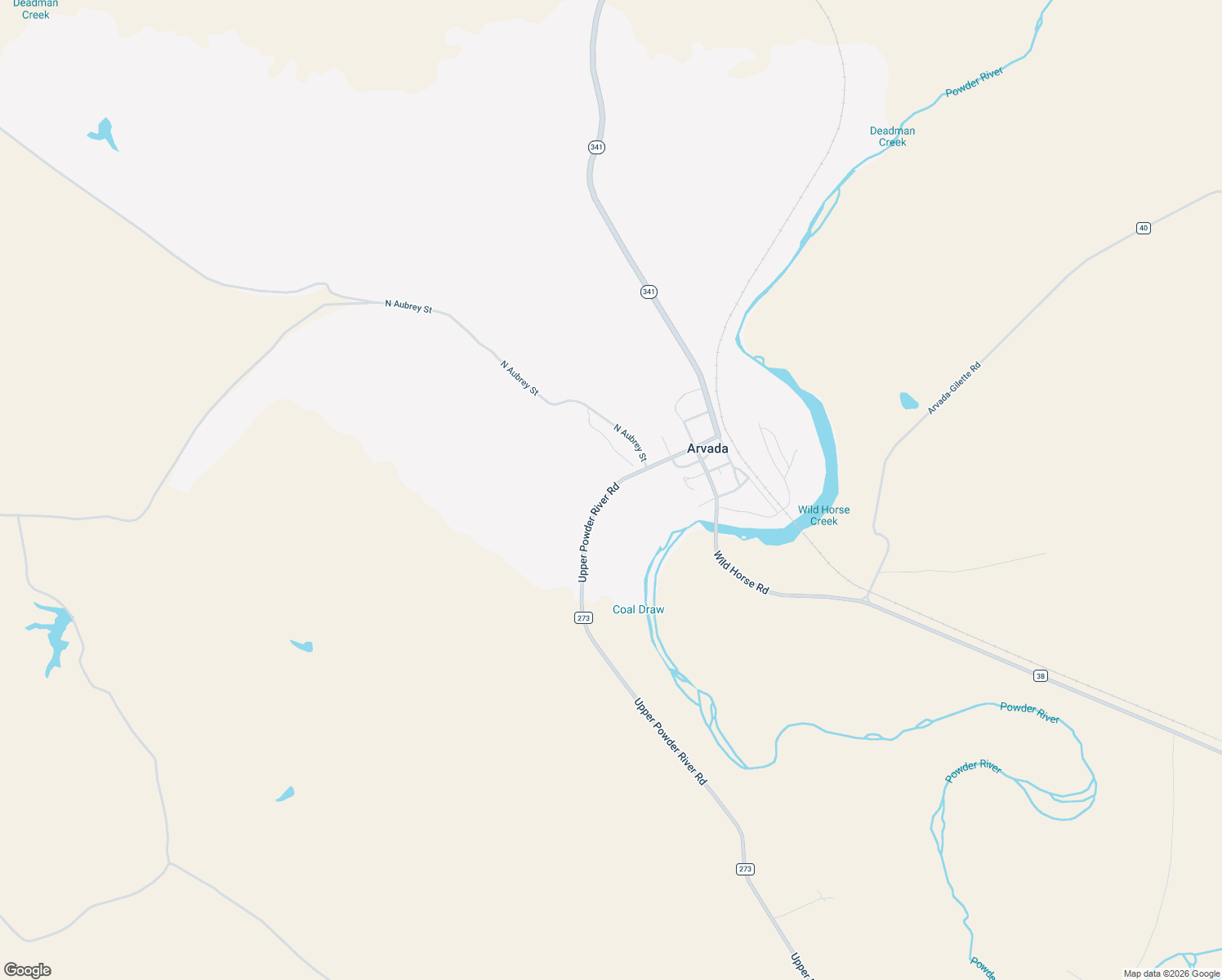 map of restaurants, bars, coffee shops, grocery stores, and more near Upper Powder River Road in Arvada