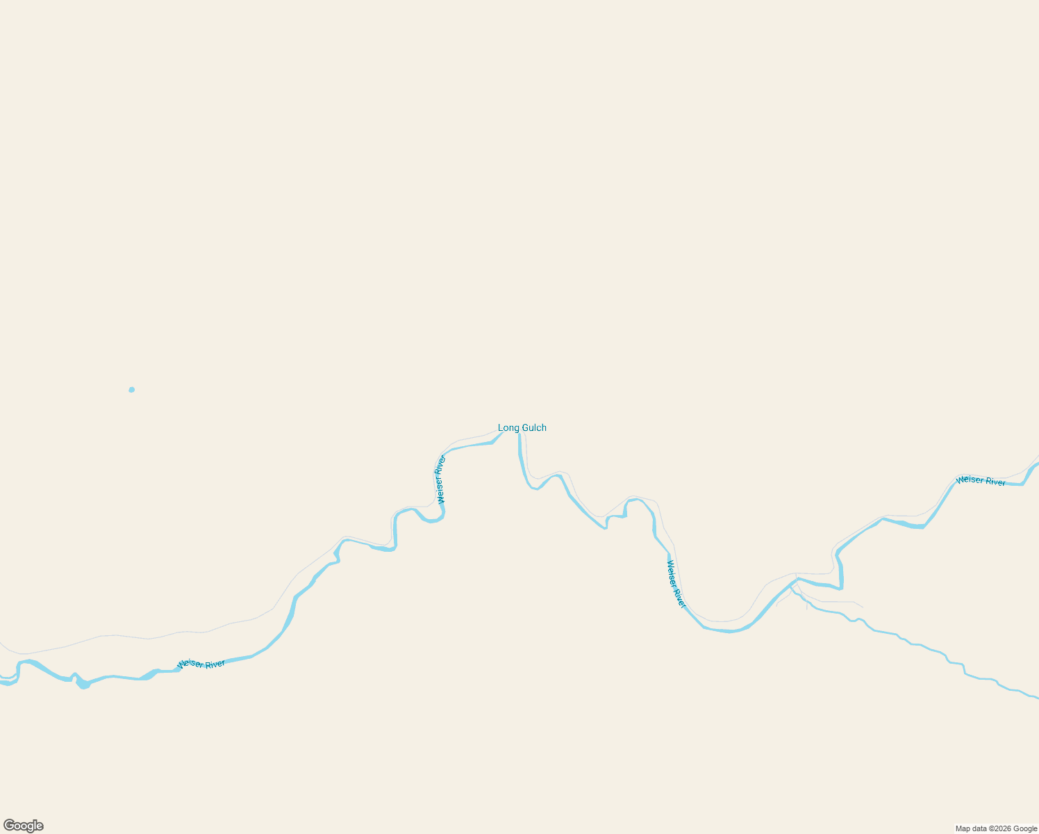 map of restaurants, bars, coffee shops, grocery stores, and more near Middle Fork Road in Council
