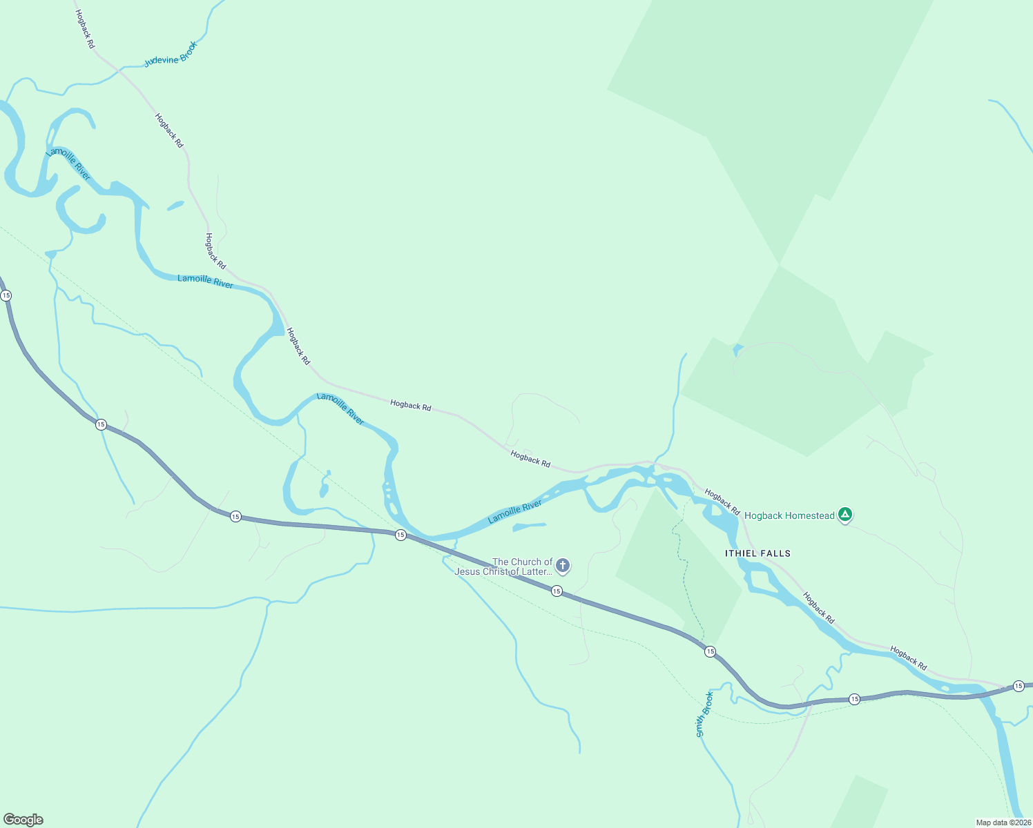 map of restaurants, bars, coffee shops, grocery stores, and more near 100 Deer Lane in Johnson