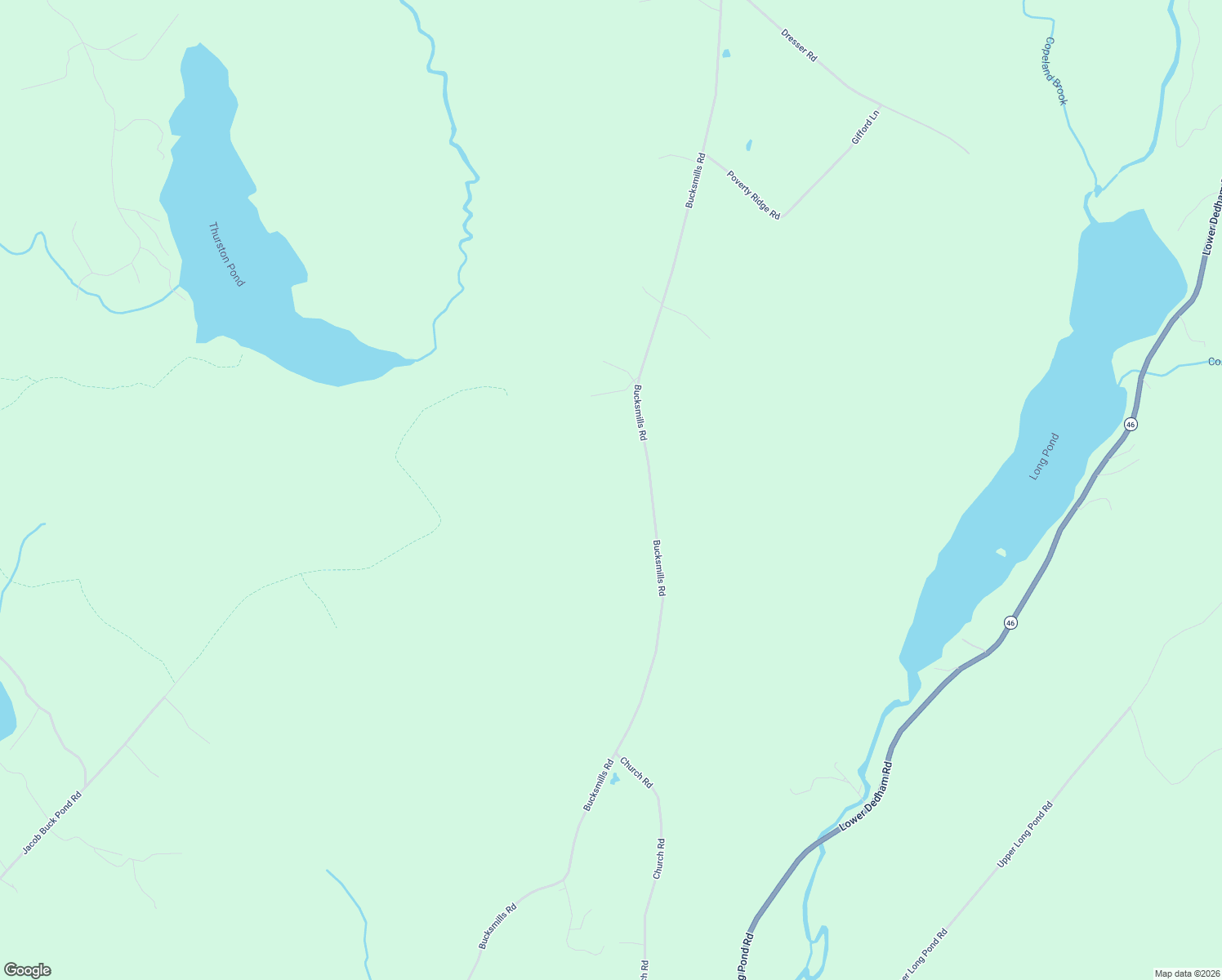 map of restaurants, bars, coffee shops, grocery stores, and more near 1072 Bucksmills Road in Bucksport