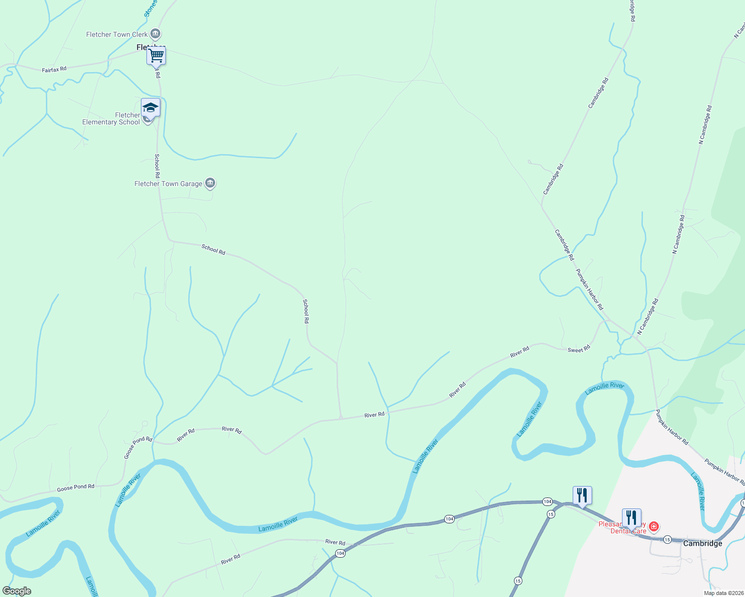 map of restaurants, bars, coffee shops, grocery stores, and more near 150 The Hill Road in Cambridge