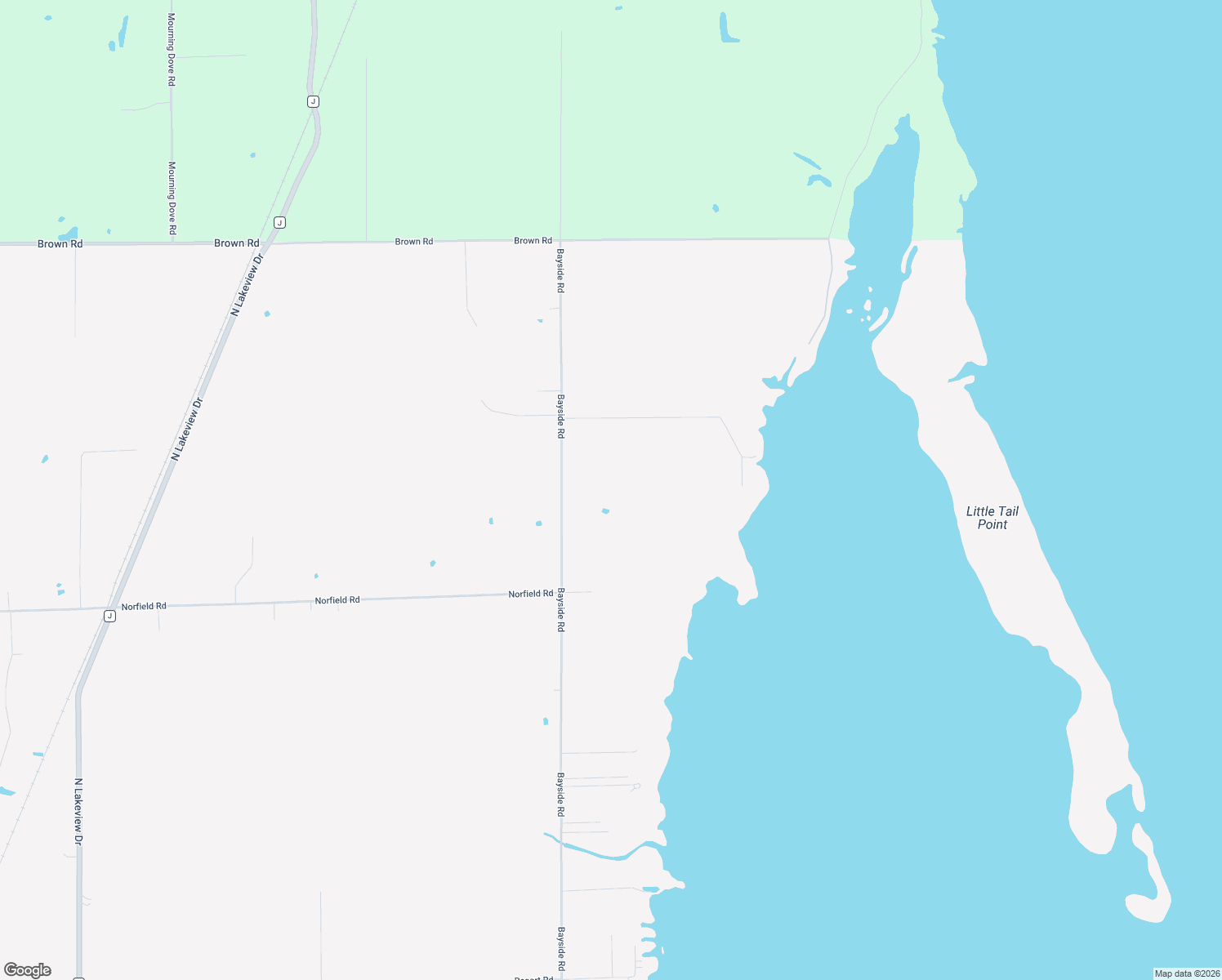 map of restaurants, bars, coffee shops, grocery stores, and more near 4596 Bayside Rd in Suamico