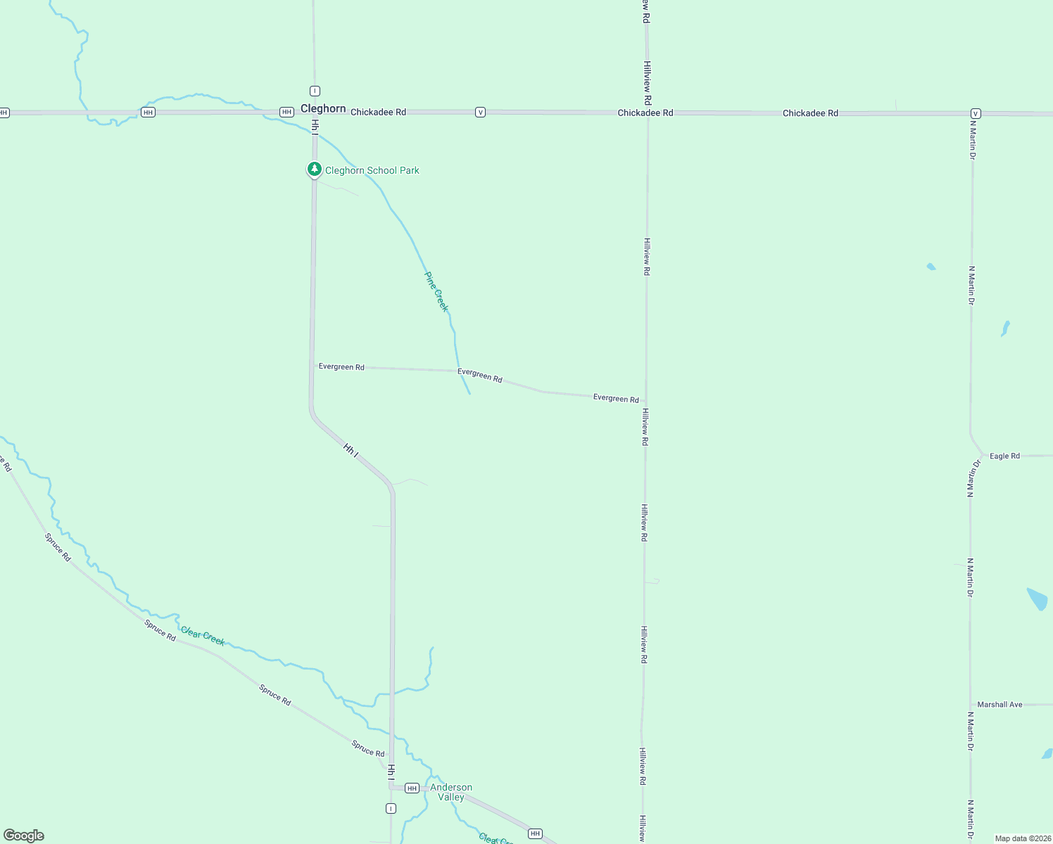 map of restaurants, bars, coffee shops, grocery stores, and more near E6035 Evergreen Rd in Eleva