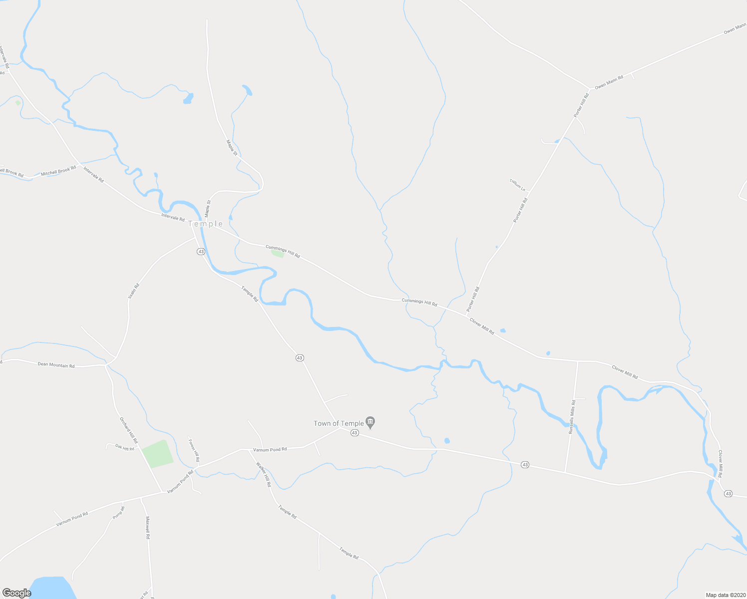 map of restaurants, bars, coffee shops, grocery stores, and more near 493 Clover Mill Road in Farmington