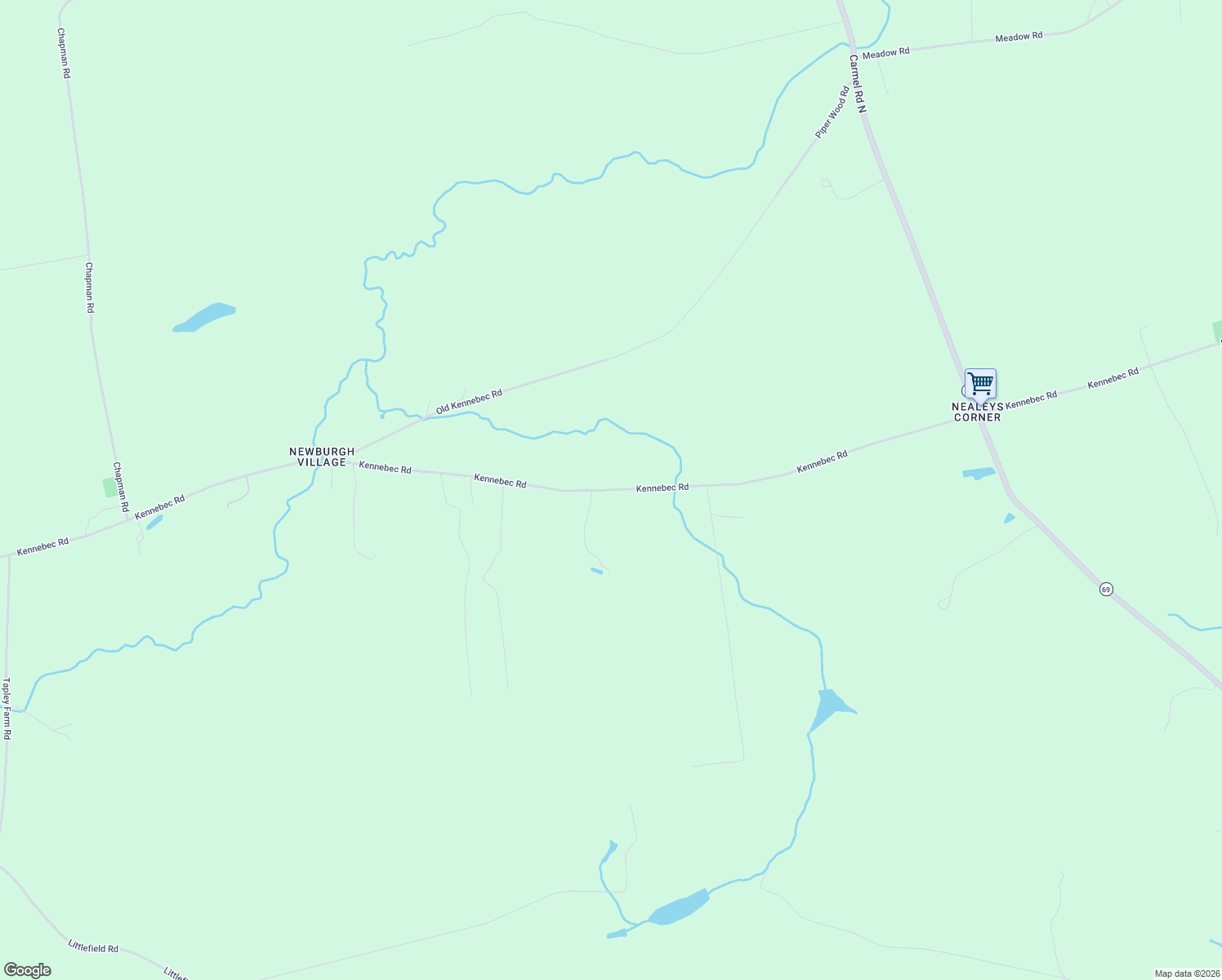 map of restaurants, bars, coffee shops, grocery stores, and more near 2009 Kennebec Road in Newburgh