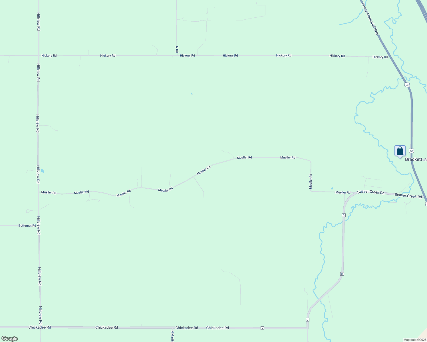 map of restaurants, bars, coffee shops, grocery stores, and more near in Brackett