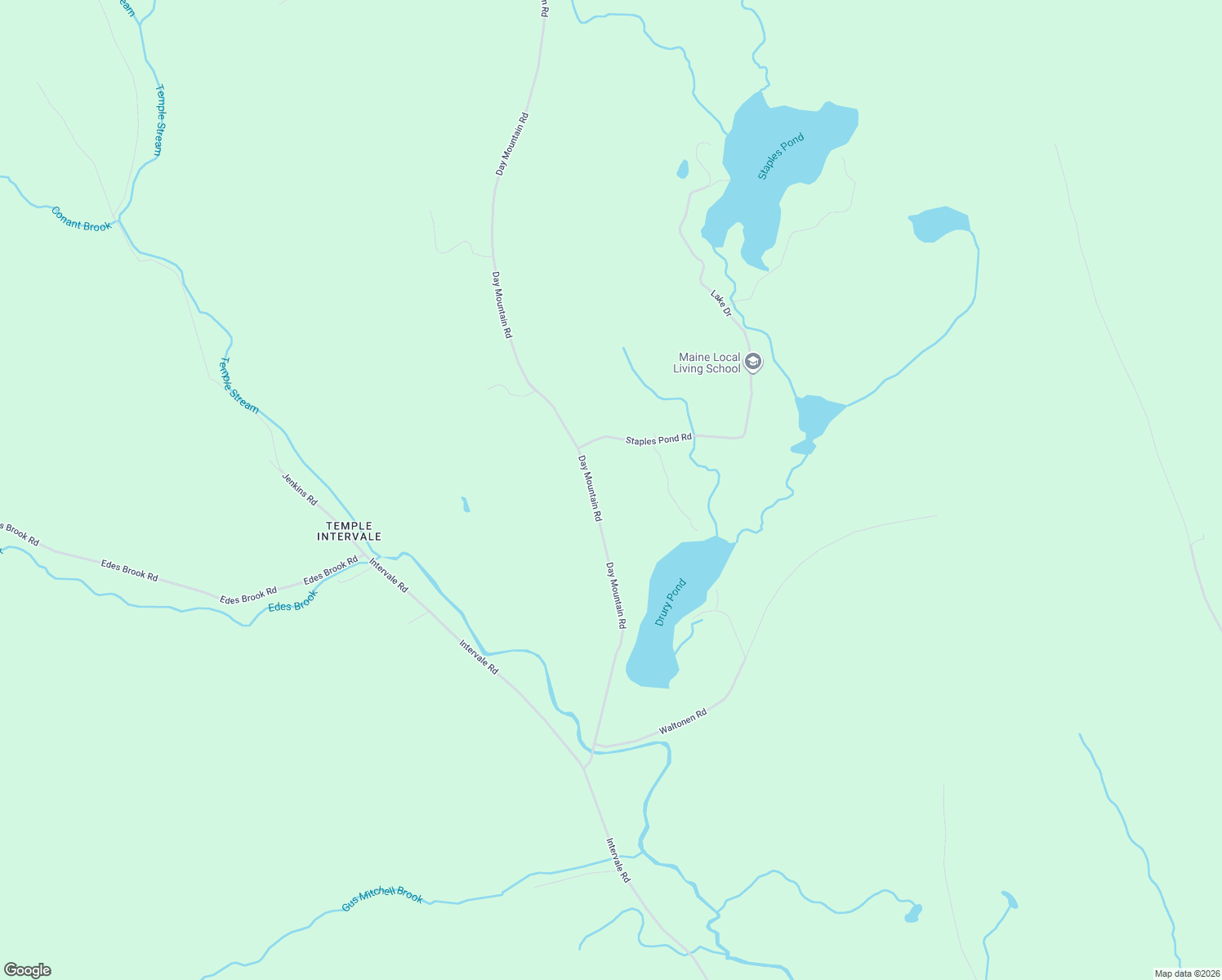 map of restaurants, bars, coffee shops, grocery stores, and more near 149 Day Mountain Road in Temple