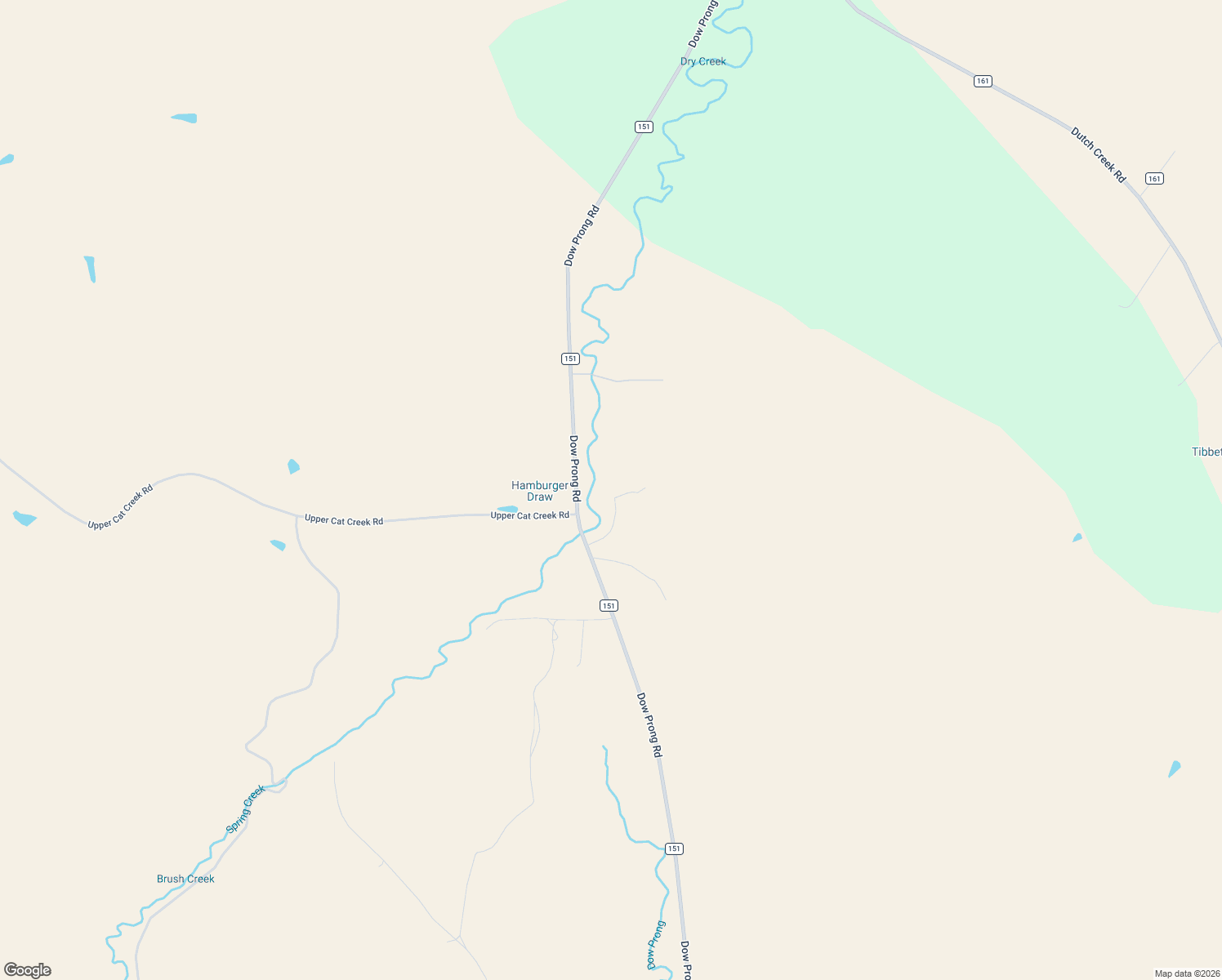 map of restaurants, bars, coffee shops, grocery stores, and more near 695 Dow Prong Road in Sheridan