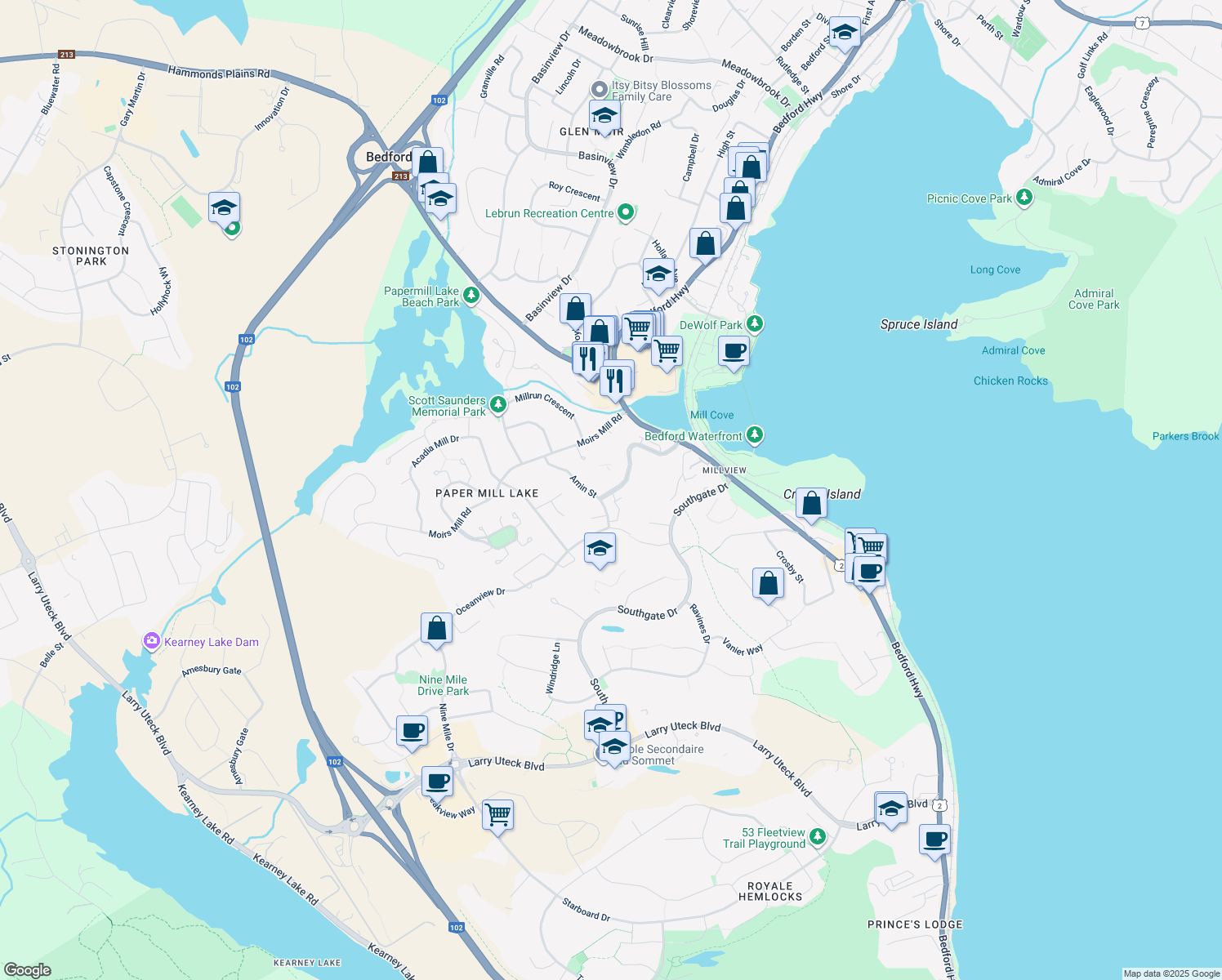 1109 Cole Harbour Road, Cole Harbour NS Walk Score