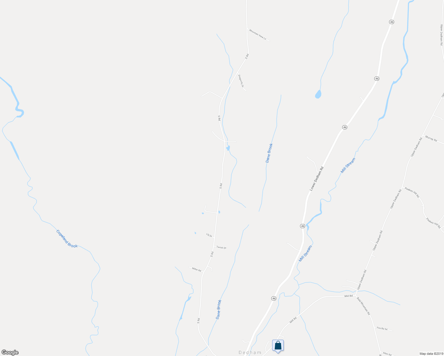 map of restaurants, bars, coffee shops, grocery stores, and more near 630 South Road in Holden