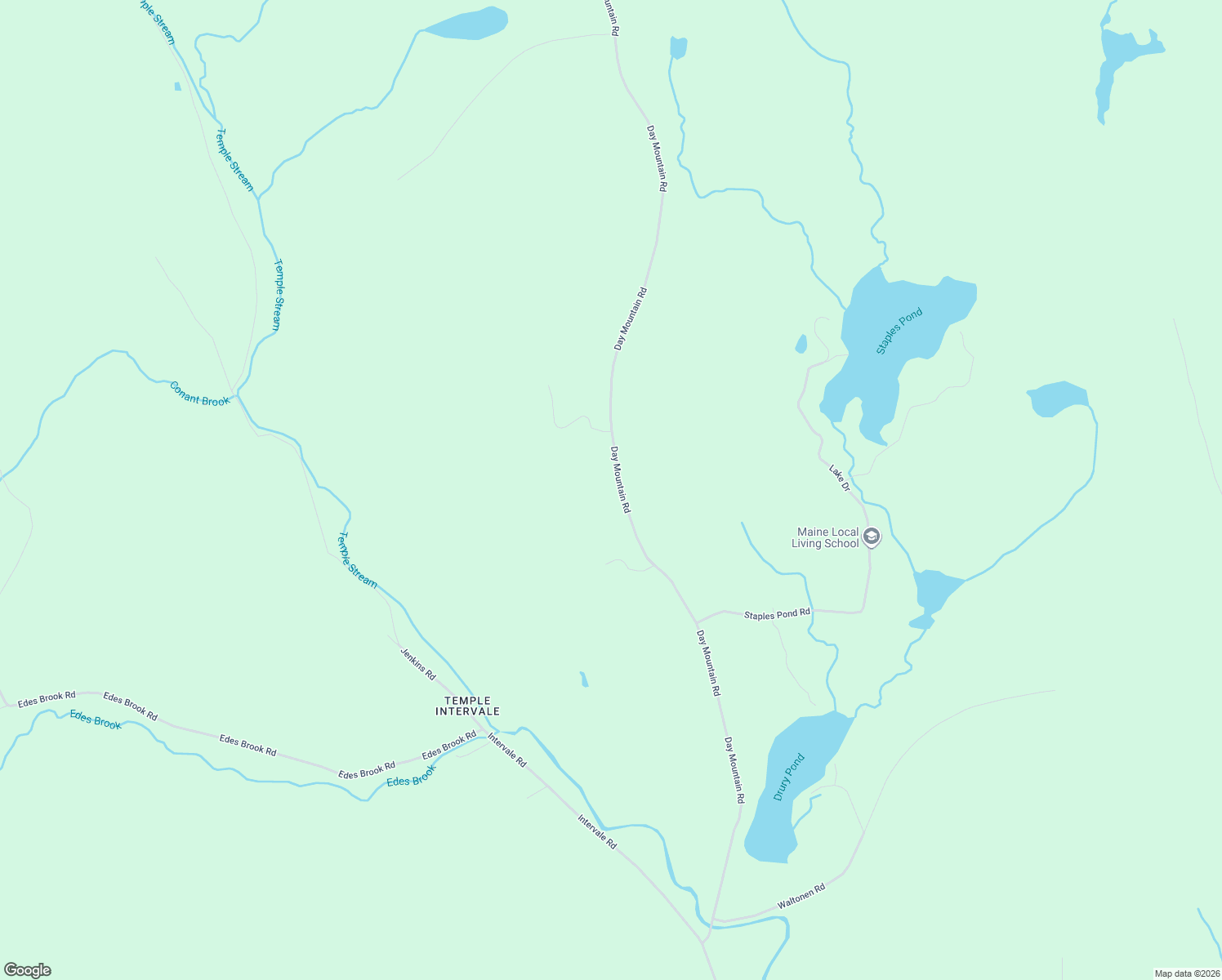 map of restaurants, bars, coffee shops, grocery stores, and more near 269 Day Mountain Road in Temple