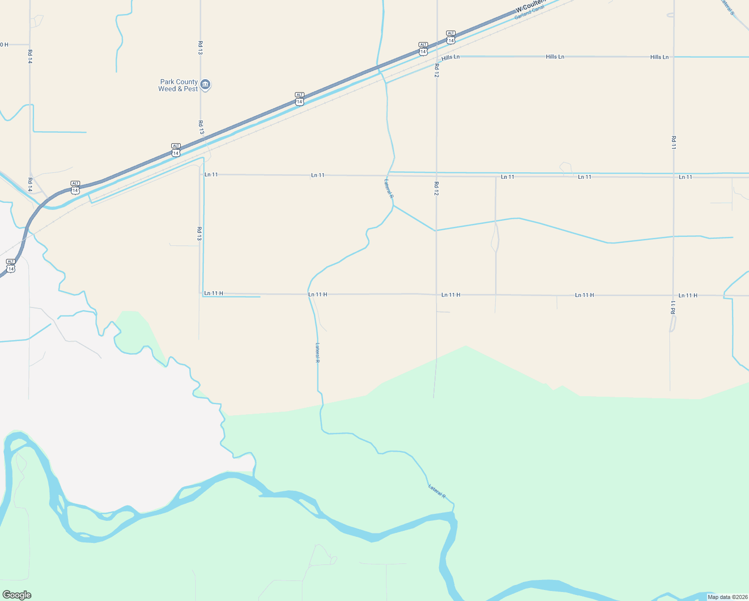 map of restaurants, bars, coffee shops, grocery stores, and more near 1220 Ln 11 H in Powell