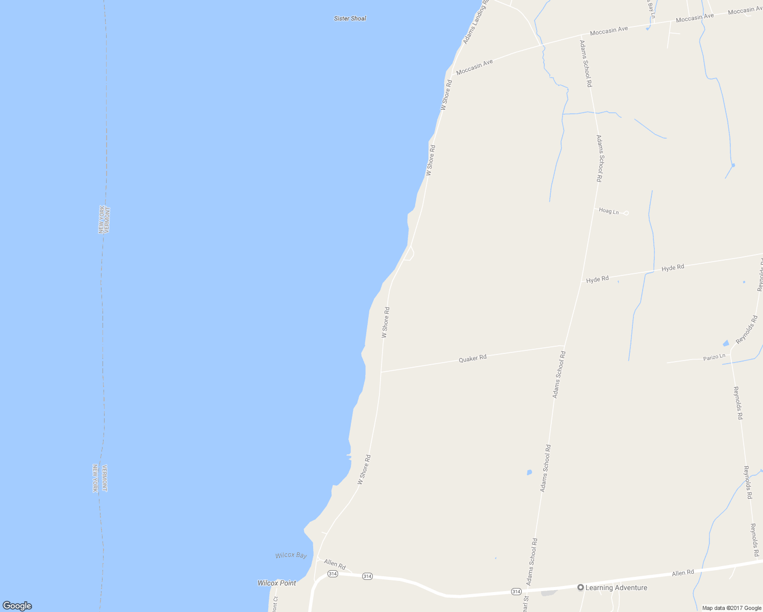 map of restaurants, bars, coffee shops, grocery stores, and more near 199 West Shore Road in Grand Isle
