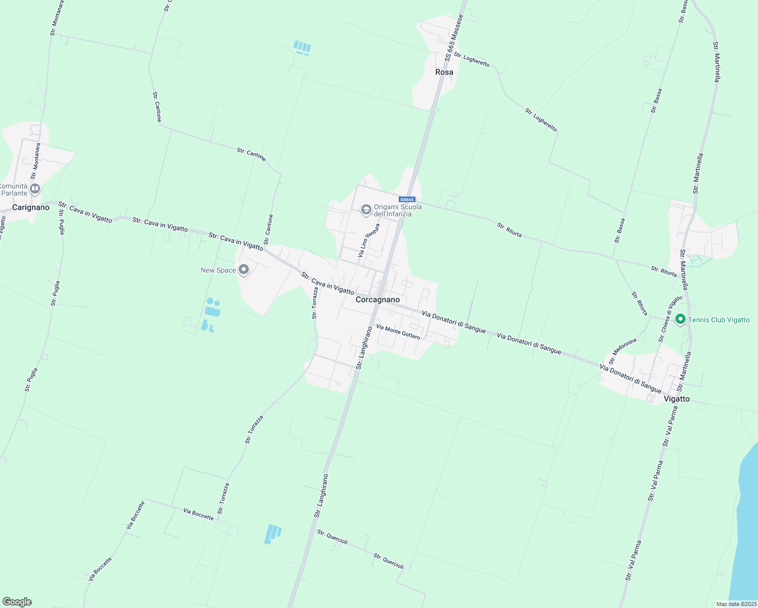 map of restaurants, bars, coffee shops, grocery stores, and more near in Corcagnano