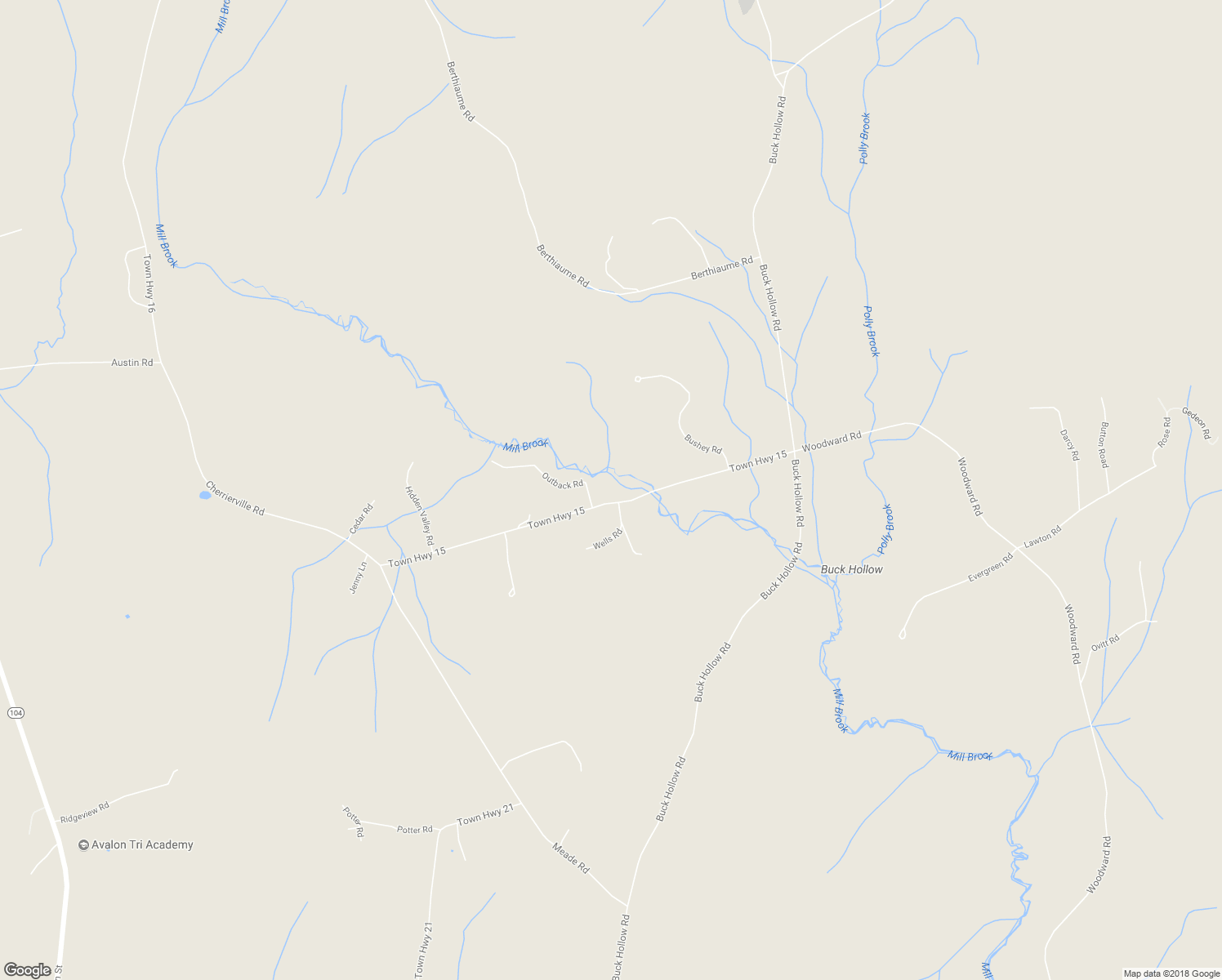 map of restaurants, bars, coffee shops, grocery stores, and more near 107 Town Highway 15 in Fairfax