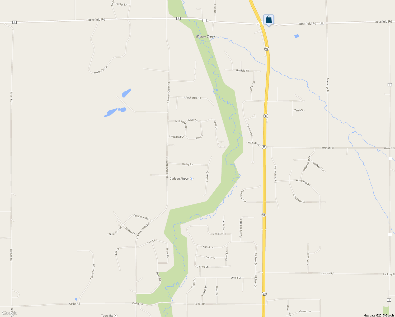 map of restaurants, bars, coffee shops, grocery stores, and more near E3010 Hailey Ln in Eau Claire