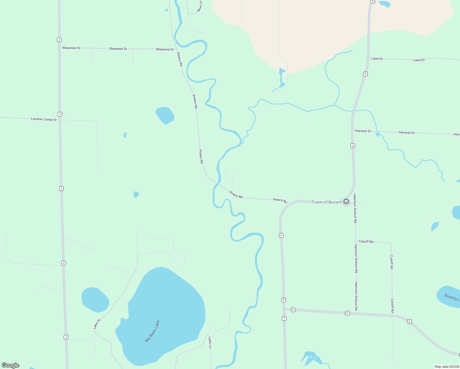 map of restaurants, bars, coffee shops, grocery stores, and more near 1080 Pinery Rd in Hatley