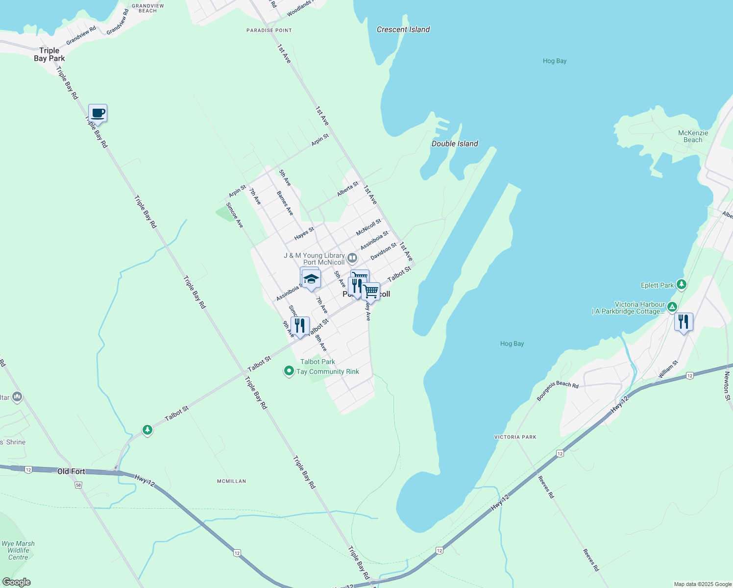 Port McNicoll ON Walk Score