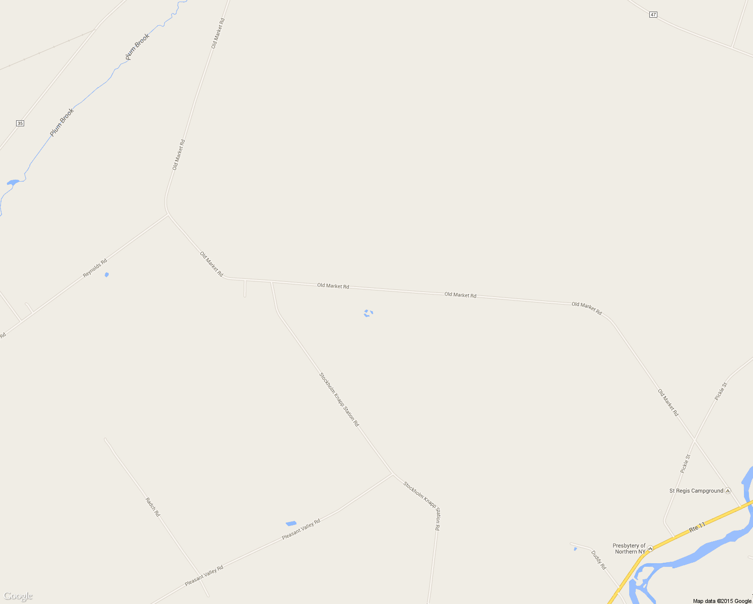 map of restaurants, bars, coffee shops, grocery stores, and more near 941 Old Market Rd in Potsdam