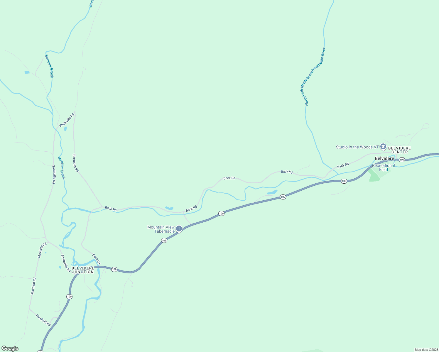 map of restaurants, bars, coffee shops, grocery stores, and more near 1416 Back Road in Belvidere