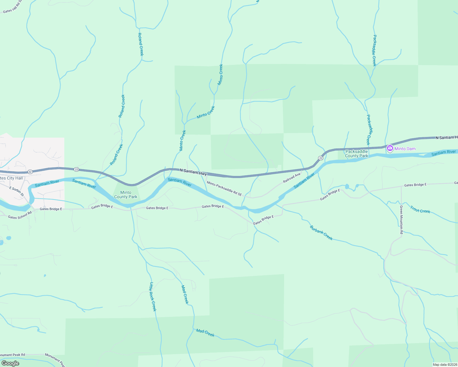 map of restaurants, bars, coffee shops, grocery stores, and more near 33633 Railroad Ave in Gates