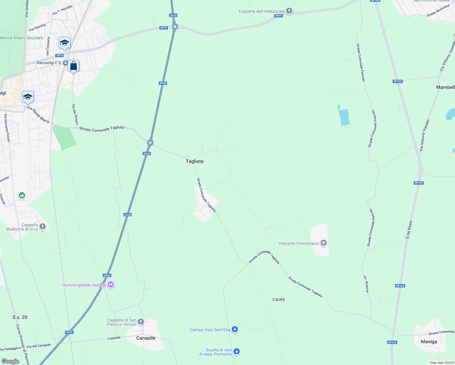 map of restaurants, bars, coffee shops, grocery stores, and more near 47 Nucleo Tagliata in Tagliata