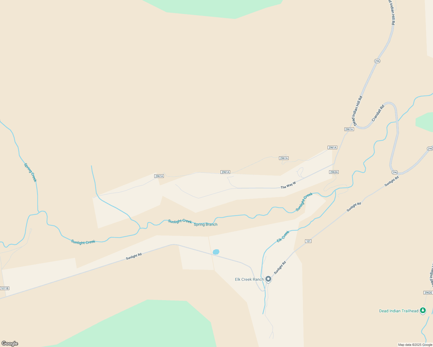 map of restaurants, bars, coffee shops, grocery stores, and more near The Way West in Park County