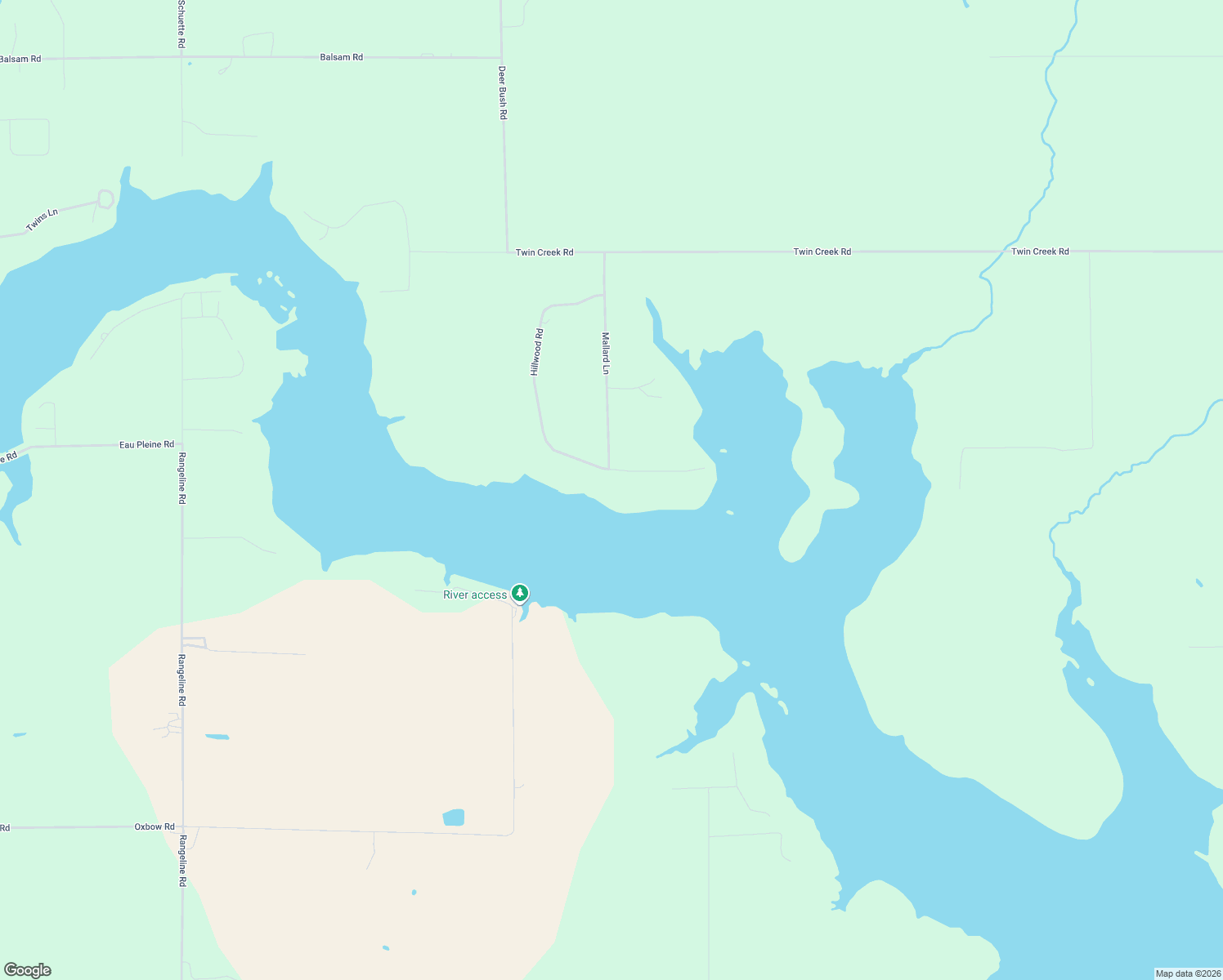 map of restaurants, bars, coffee shops, grocery stores, and more near 115 S Mallard Ln in Edgar