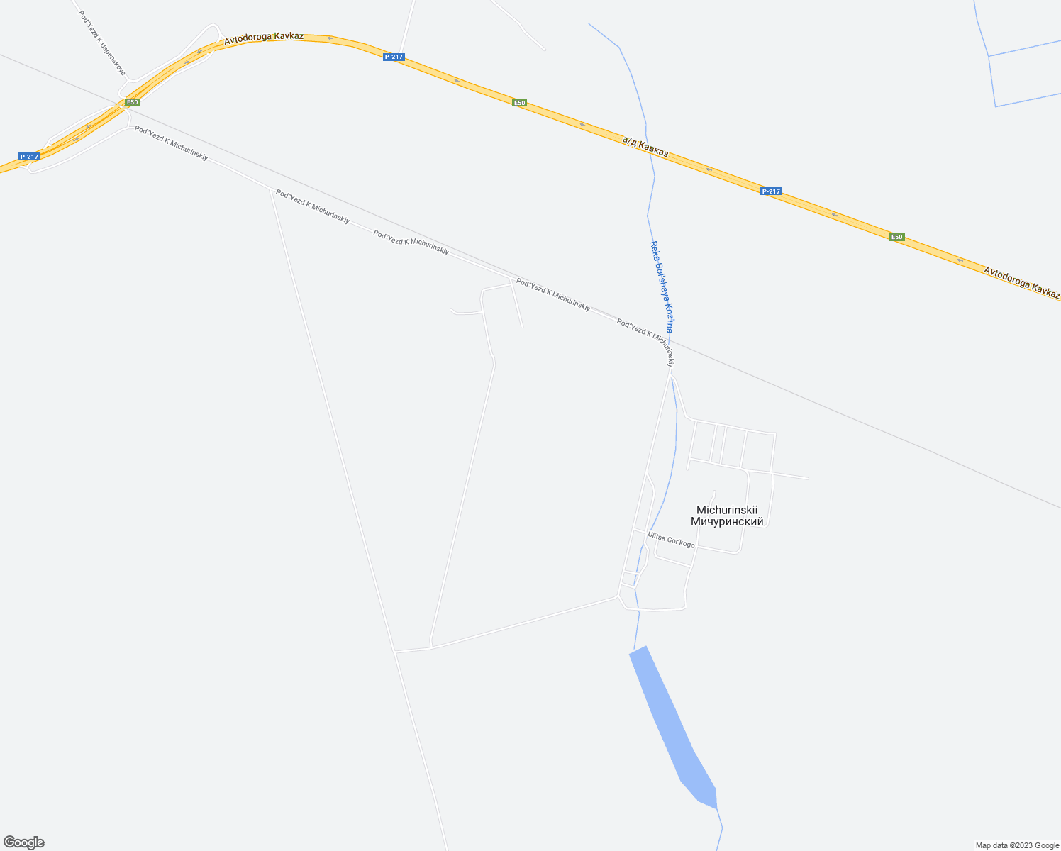 map of restaurants, bars, coffee shops, grocery stores, and more near in Uspensky District