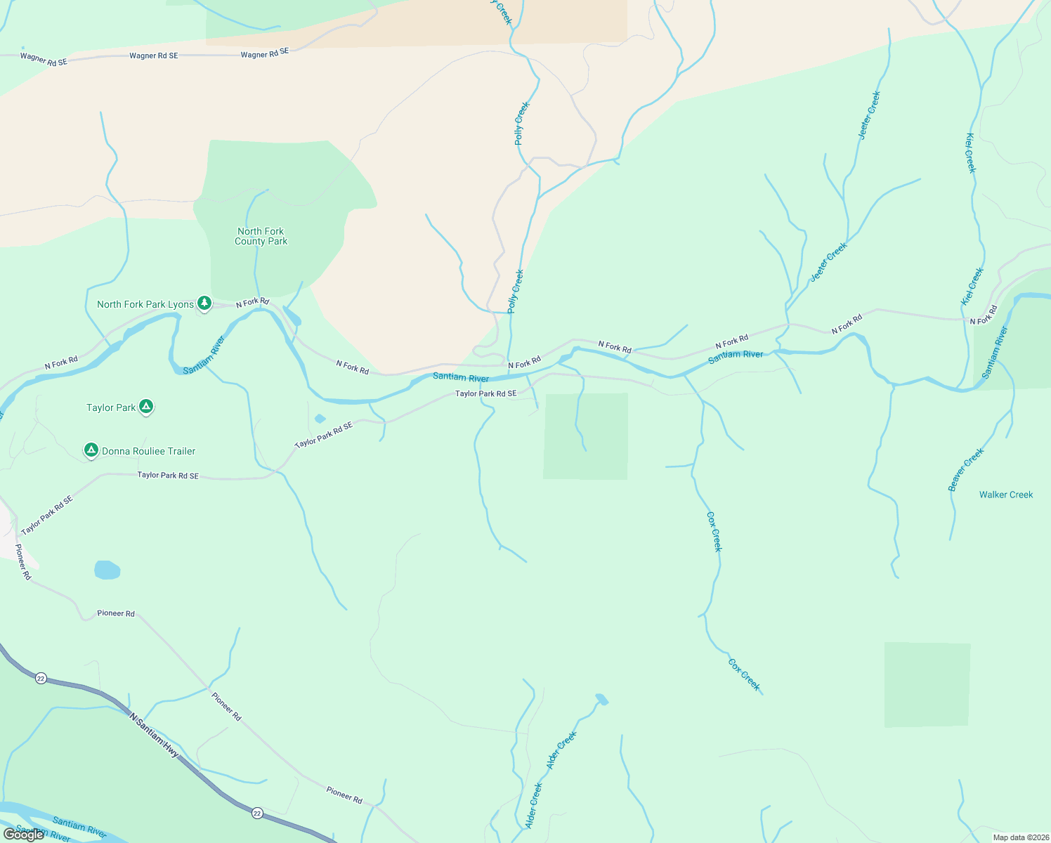 map of restaurants, bars, coffee shops, grocery stores, and more near 11046 Win Stanley Drive Southeast in Lyons