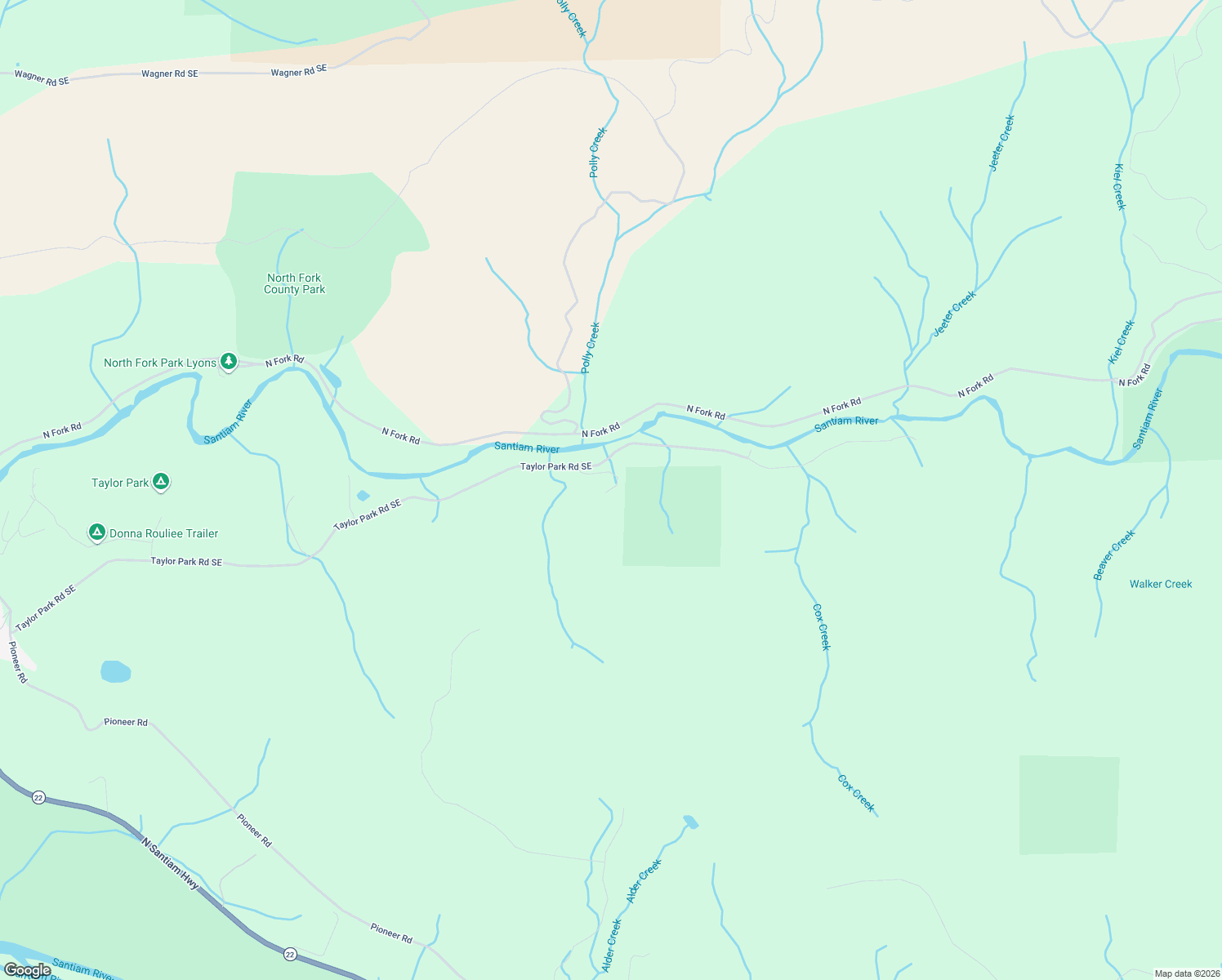 map of restaurants, bars, coffee shops, grocery stores, and more near 11046 Win Stanley Drive Southeast in Lyons