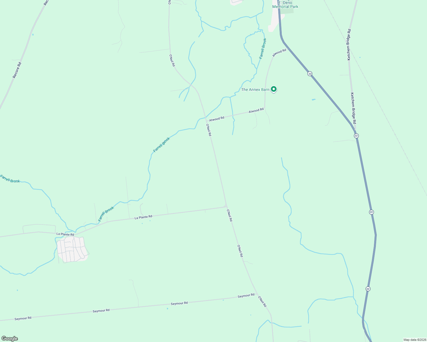 map of restaurants, bars, coffee shops, grocery stores, and more near 569 O'Neil Rd in West Chazy