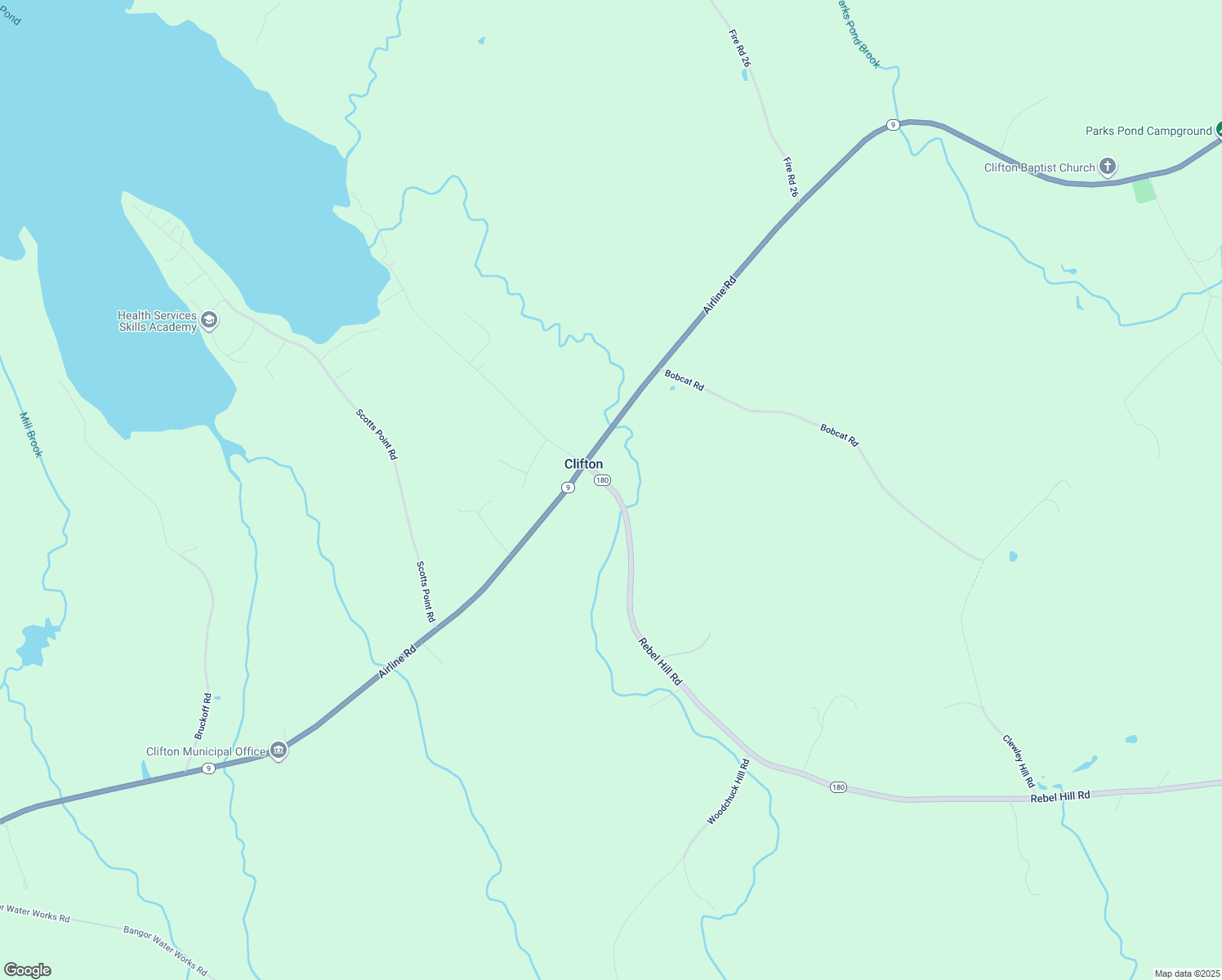 map of restaurants, bars, coffee shops, grocery stores, and more near 15 Rebel Hill Road in Clifton