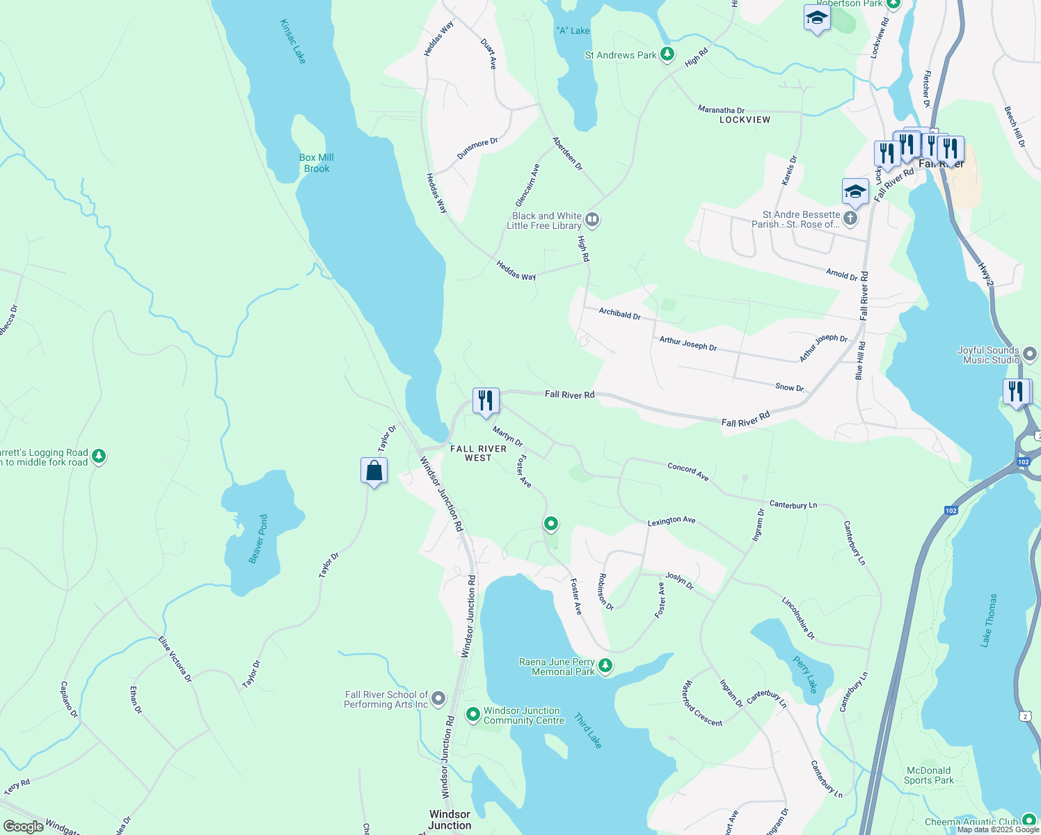 32 Martyn Drive, Fall River NS Walk Score