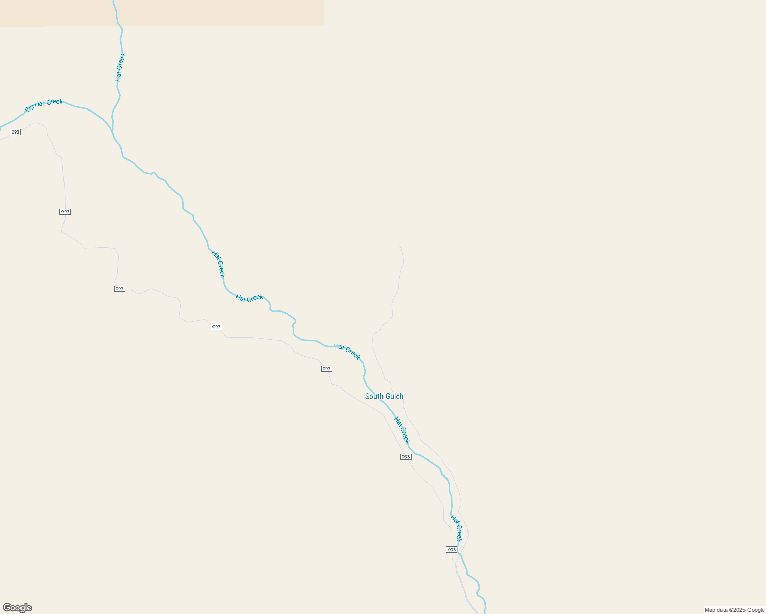 map of restaurants, bars, coffee shops, grocery stores, and more near Hat Creek Road in Salmon