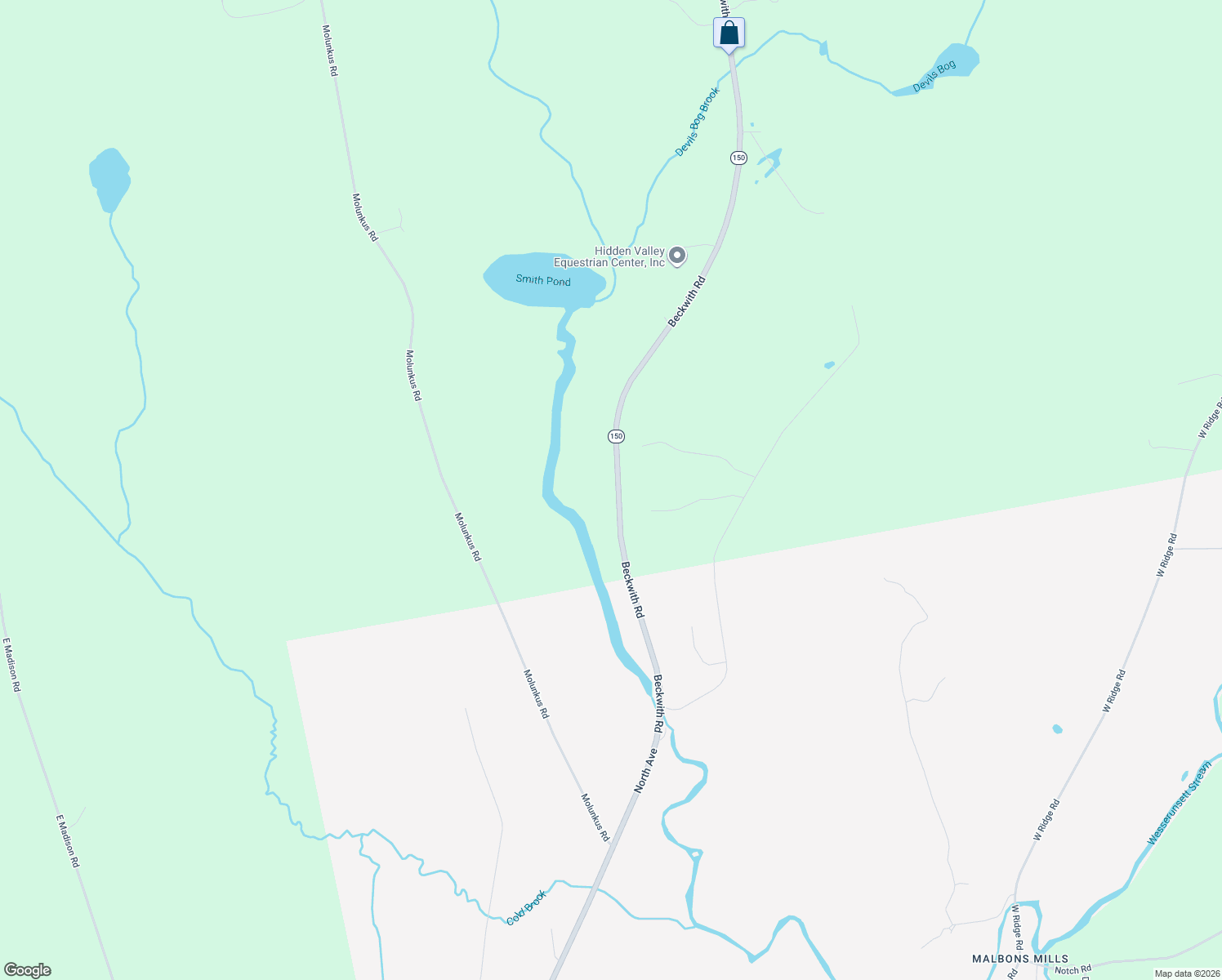 map of restaurants, bars, coffee shops, grocery stores, and more near in Cornville