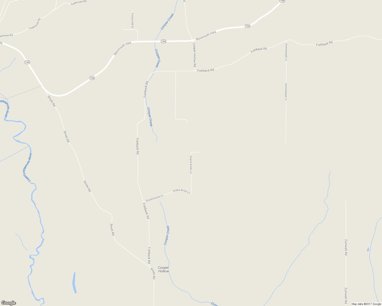 map of restaurants, bars, coffee shops, grocery stores, and more near Westview Lane in Monmouth