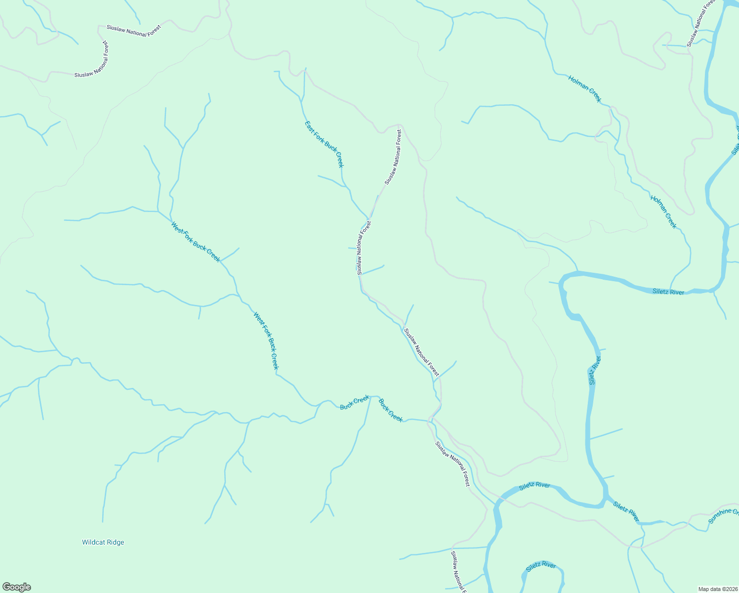 map of restaurants, bars, coffee shops, grocery stores, and more near Siuslaw National Forest in Logsden